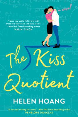 Cover image of The Kiss Quotient by Helen Hoang.