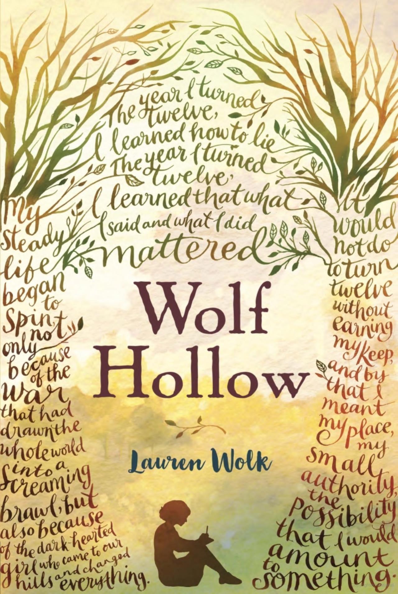 Book cover image of Wolf Hollow by Lauren Wolk
