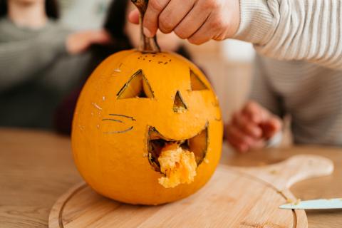 Pumpkin carving