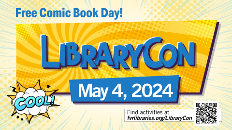 logo of Fort Vancouver Regional Library's LibraryCon