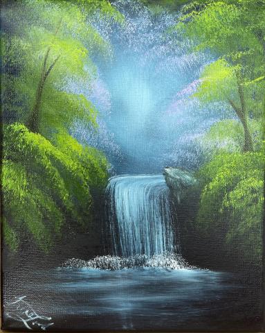 Waterfall in the Woods