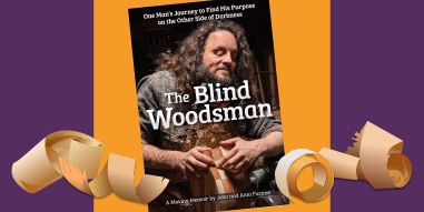 Book jacket of Blind Woodsman