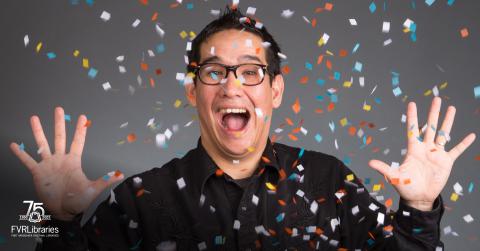 Photo of performer Louie Foxx