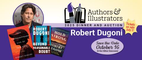 Photo of Robert Dugoni and book covers