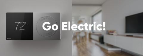 photo of thermostat and electric devices