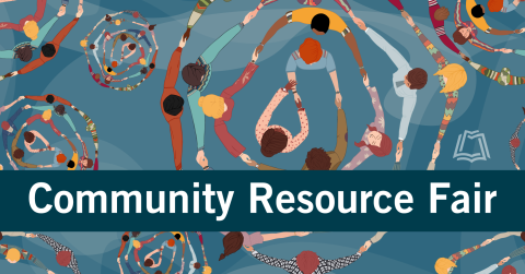 Circle of people in a community