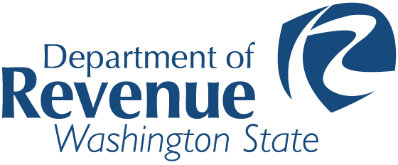 Department of Revenue  Blue Circle with R